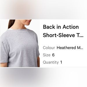 Lululemon Back in Action Short Sleeve